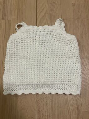 Girls Vineyard Vines crochet top XS